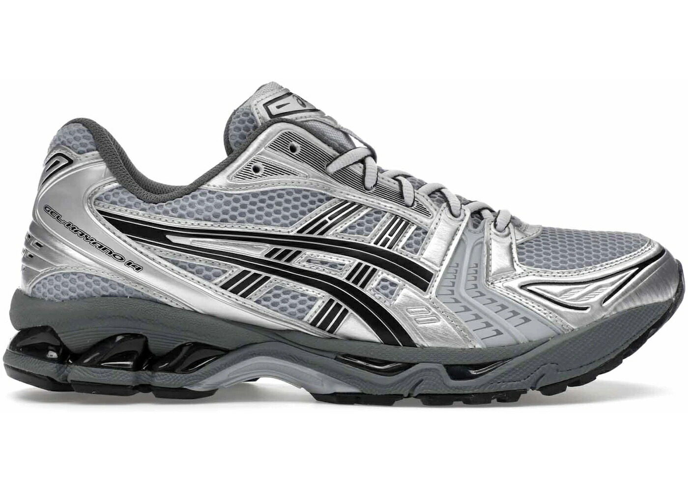 アシックス ピュア 銀色 シルバー 黒色 ブラック スニーカー メンズ ASICS GEL-KAYANO 14 URBAN RESEARCH / PURE SILVER BLACK