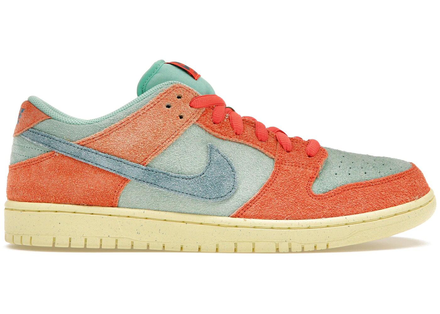 ナイキ エスビー ダンク 橙 オレンジ色 ライズ アクア ダンクロー スニーカー メンズ NIKE SB DUNK LOW ORANGE EMERALD RISE / ORANGE NOISE AQUA EMERALD RISE