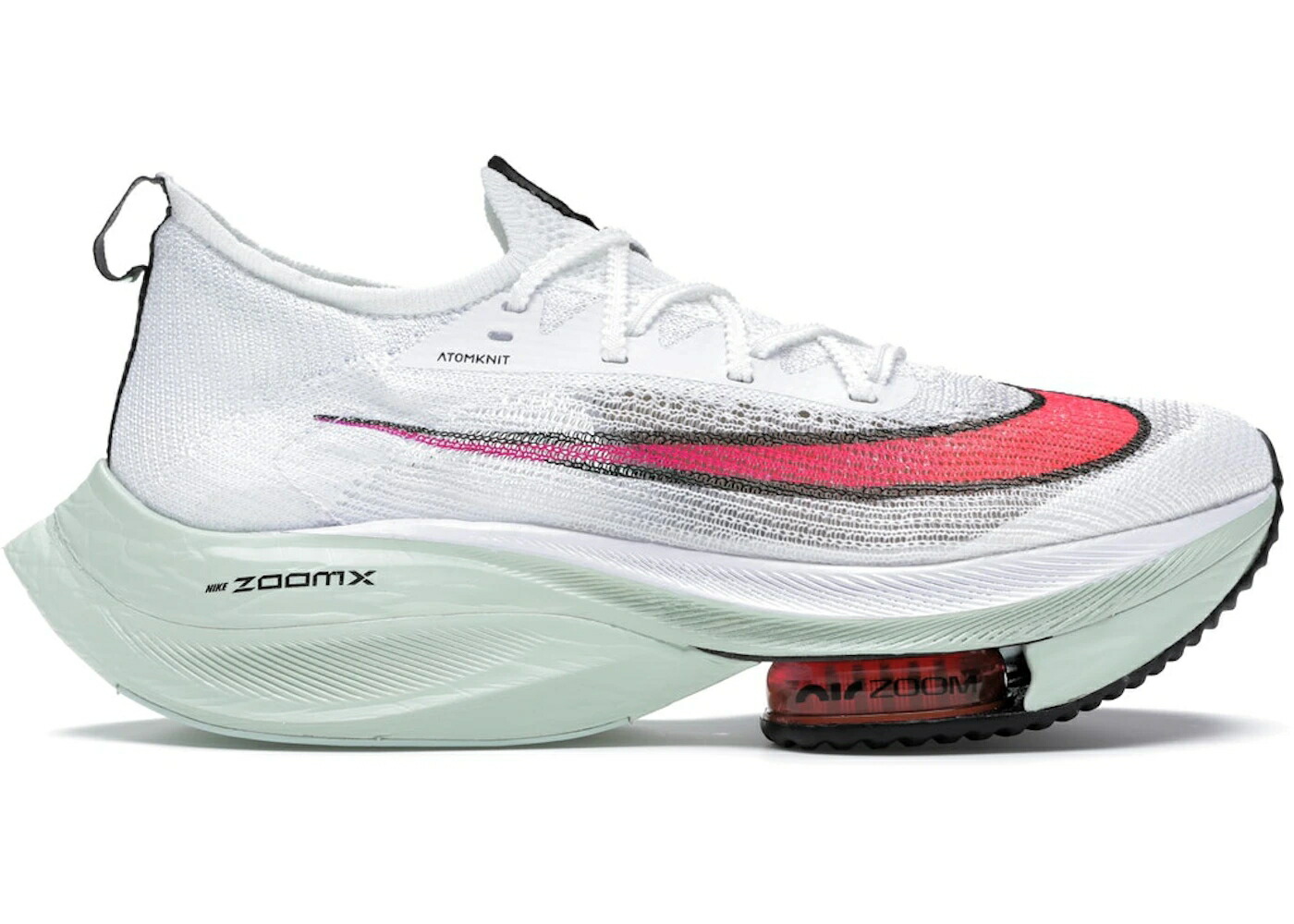 ナイキ 望遠レンズ 白いこと 白いこと 黒いこと 黒いこと 赤 赤いこと NEXT% スニーカー メンズ NIKE AIR ZOOM ALPHAFLY WATERMELON / WHITE BLACK RED BARELY VOLT