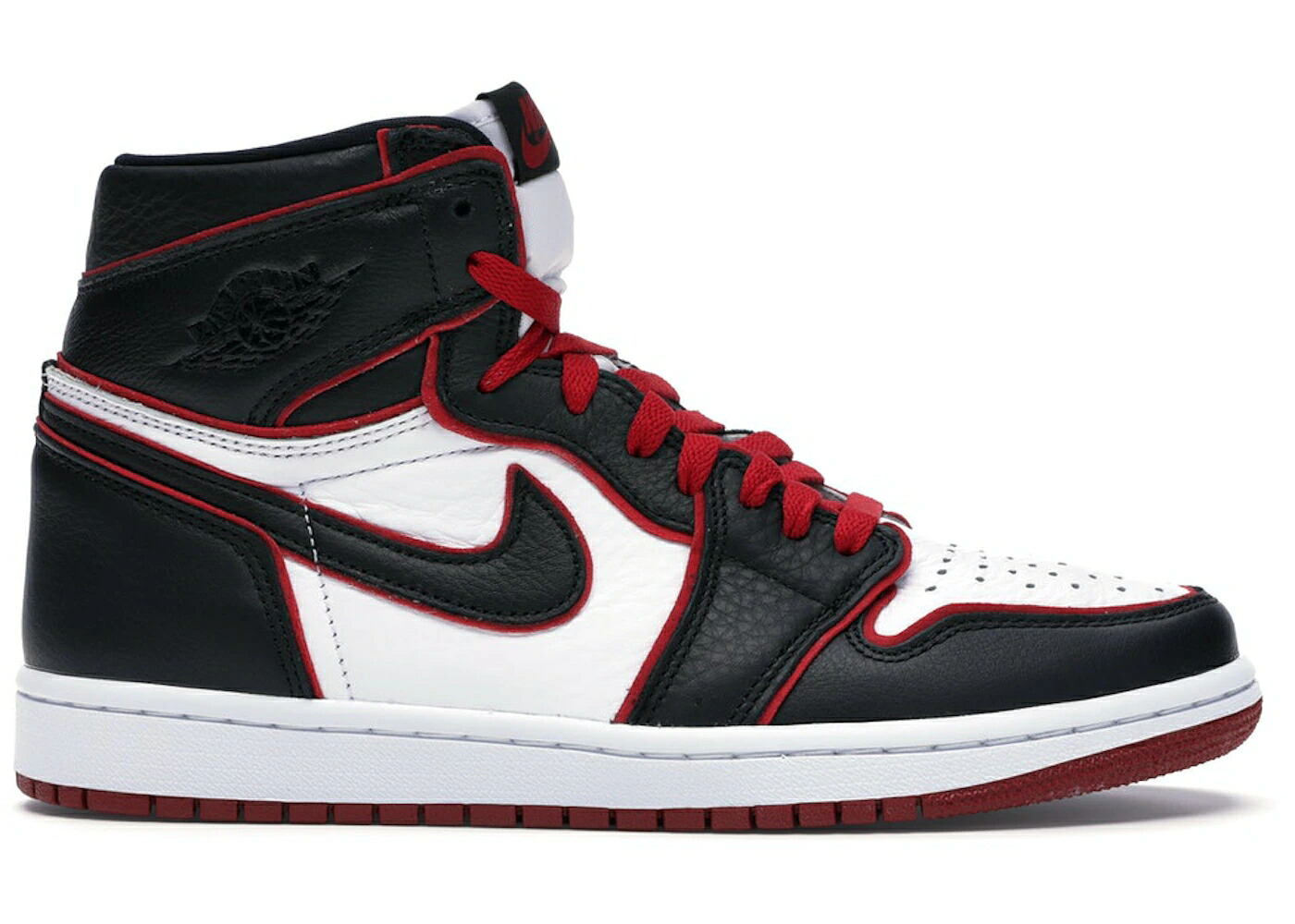ナイキ ジョーダン ご機嫌 黒いこと 黒いこと 赤 赤いこと 白いこと 白いこと スニーカー メンズ JORDAN 1 RETRO HIGH BLOODLINE / BLACK GYM RED WHITE