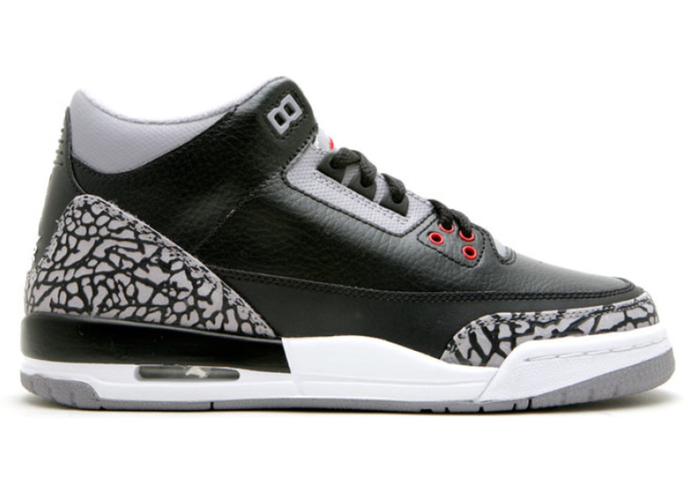 カジュアル ベビー 黒 Black 08 靴 Grey Grey シメント Gs Jordan ジョーダン ブラック Retro Cdp ファッション ジュニア スニーカー キッズ Cement 灰色 Gs ナイキ マタニティ スニケスファッションブランド 3