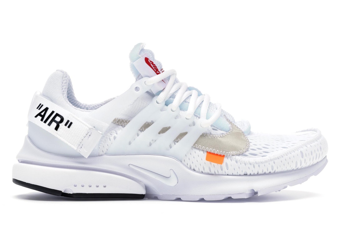 air presto white off white