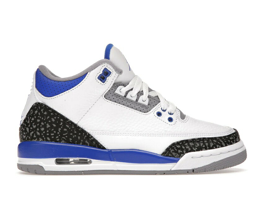 人気の贈り物がナイキ ジョーダン J RDAN 青色 ブルー ジュニア キッズ 3 RETRRACER BLUE GS WHITE BLACKCEMENT GREYRACER スニケス