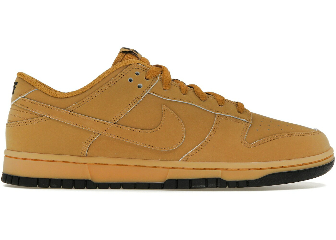 ナイキ ダンク ウィート 黄色 イエロー 黒色 ブラック ダンクロー スニーカー メンズ NIKE DUNK LOW RETRO SE WHEAT GUM / WHEAT WHEAT GUM YELLOW BLACK