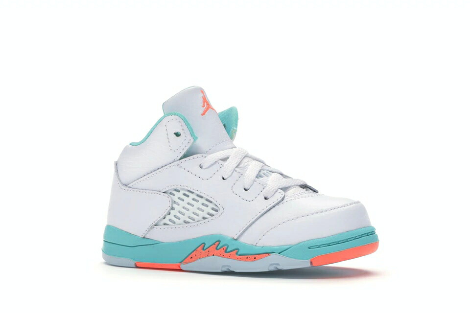 ナイキ ジョーダン JORDAN アクア 赤ちゃん 【 5 RETRO LIGHT AQUA BABY WHITE CRIMSON PULSELIGHT AQUABLACK 】