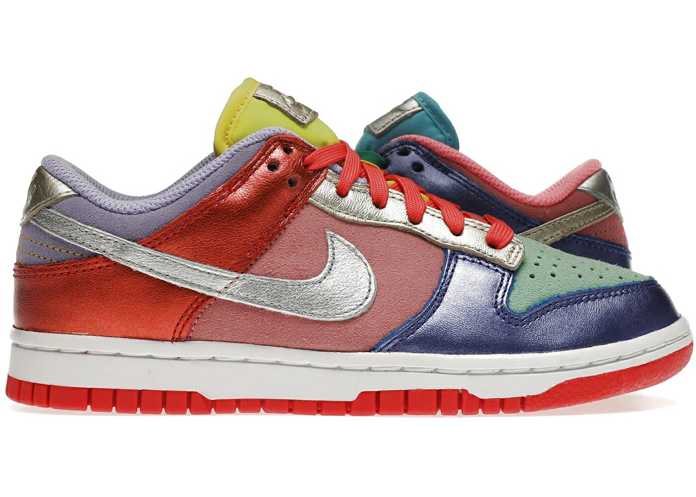 ナイキ ダンク しろがね色 しろがね色 紫 パープル ダンクロー WOMEN\u0027S スニーカー レディース NIKE DUNK LOW SUNSET PULSE (WOMEN\u0027S) / SUNSET PULSE SILVER PURPLE PULSE