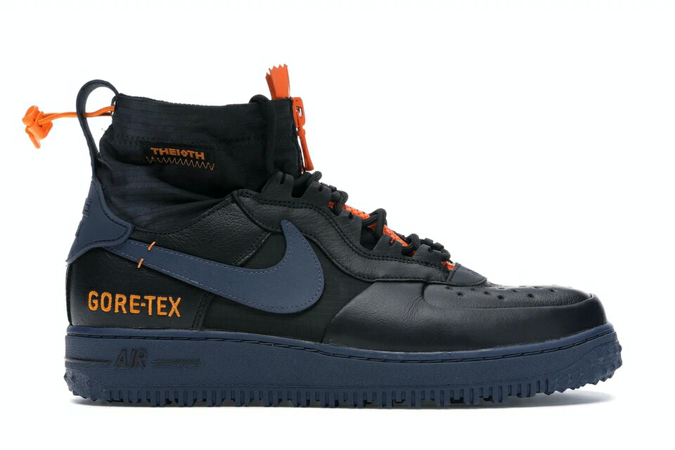 ナイキ NIKE ウィンター ゴアテックス 黒色 ブラック サンダー エアフォース スニーカー