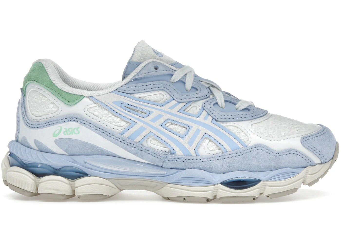 アシックス 青色 ブルー スニーカー メンズ ASICS GEL-NYC AIRY BLUE STONE WASH / AIRY BLUE STONE WASH
