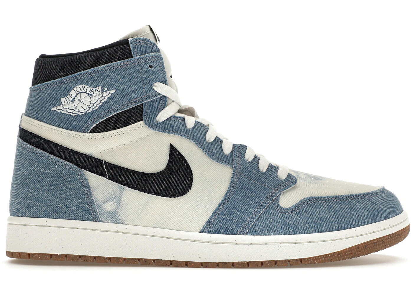 ナイキ ジョーダン ご機嫌 ジーンズ 白いこと 白いこと スニーカー メンズ JORDAN 1 RETRO HIGH OG DENIM / SUMMIT WHITE OBSIDIAN SUMMIT
