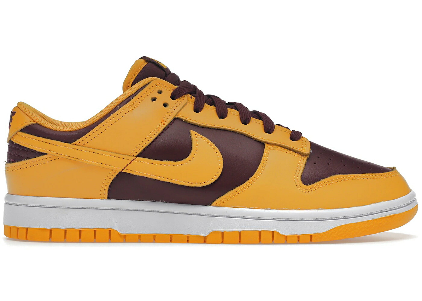 ナイキ ダンク アリゾナ 滑るゲーム盤 黄味がかった 黄み ダンクロー アリゾナステイト スニーカー メンズ NIKE DUNK LOW ARIZONA STATE / YELLOW BORDEAUX スニーカー-靴-メンズ靴