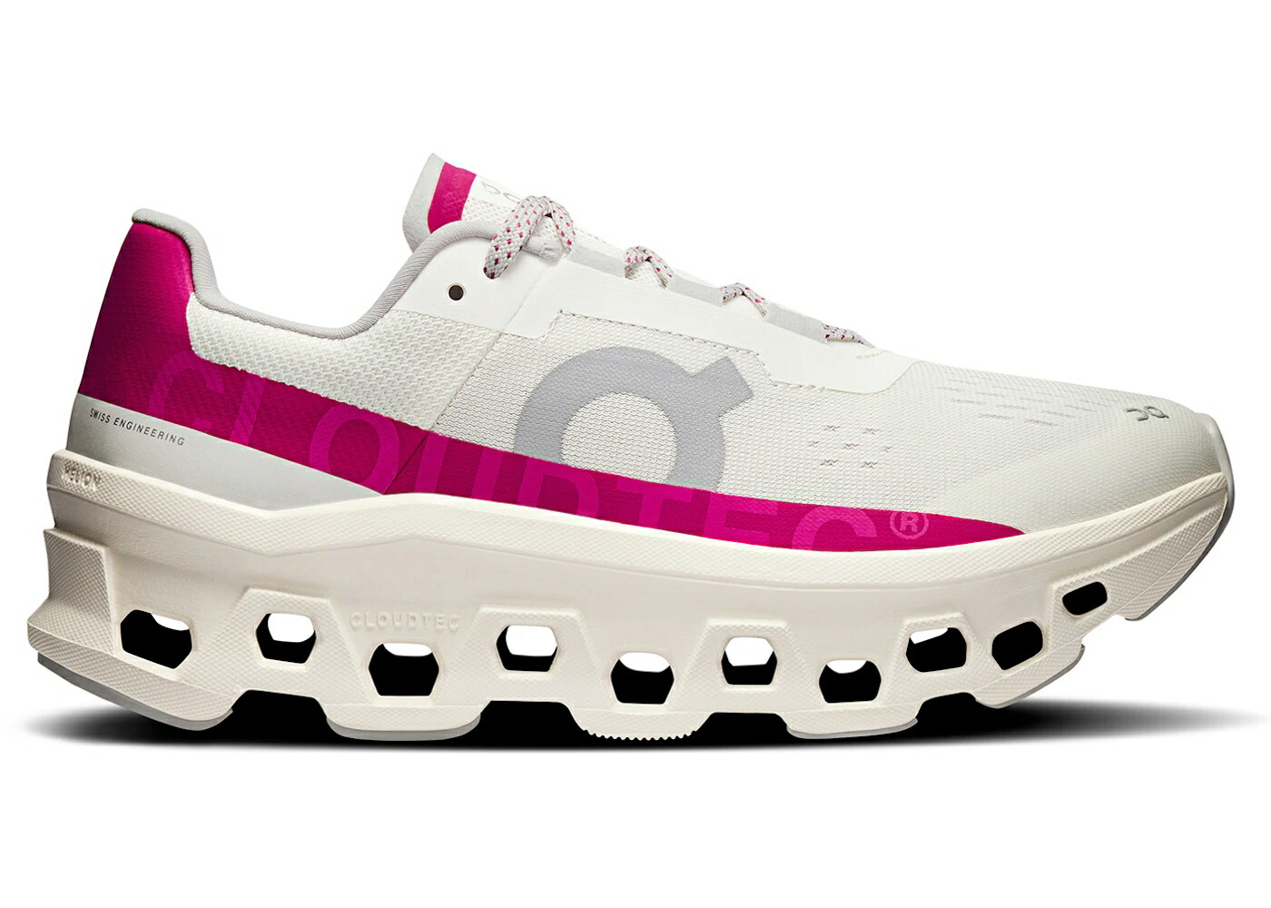 オン アイボリー WOMEN スニーカー レディース ON RUNNING CLOUDMONSTER IVORY GRENADINE (WOMEN) / IVORY GRENADINE