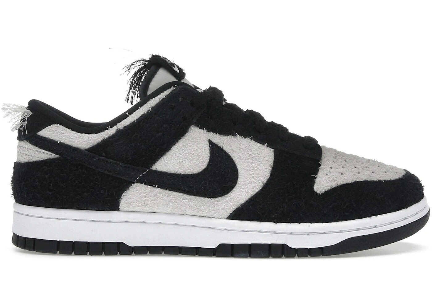 ナイキ ダンク 白いこと 白いこと 黒いこと 黒いこと スエードクロス スウェード ダンクロー スニーカー メンズ NIKE DUNK LOW RETRO SE PANDA-MONIUM WHITE BLACK SUEDE / WHITE BLACK BLACK