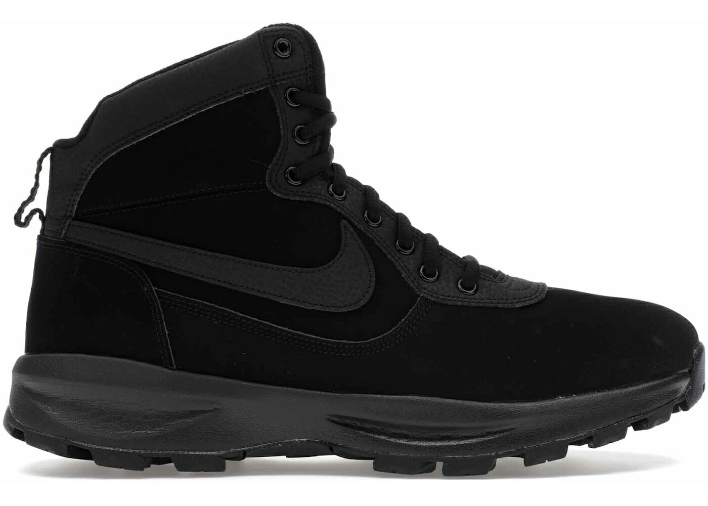 ナイキ 黒色 ブラック スニーカー メンズ NIKE MANOADOME TRIPLE BLACK / BLACK BLACK BLACK