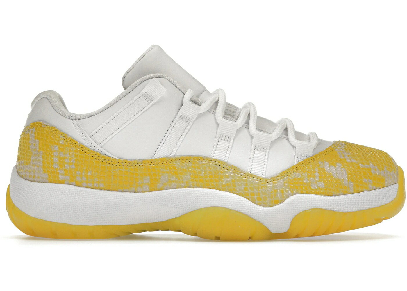 ナイキ ジョーダン 黄色 イエロー 白色 ホワイト WOMEN'S スニーカー レディース JORDAN 11 RETRO LOW YELLOW SNAKESKIN (WOMEN'S) / WHITE TOUR YELLOW SAIL