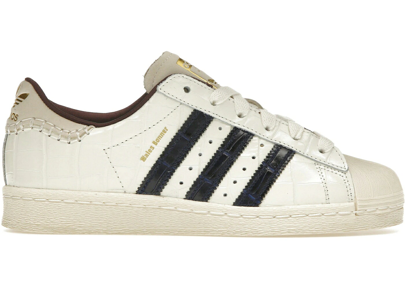 アディダス はやりっ子 白いこと 白いこと 紺色 米国海軍 スニーカー メンズ ADIDAS SUPERSTAR WALES BONNER WHITE CROC / WONDER WHITE COLLEGIATE NAVY
