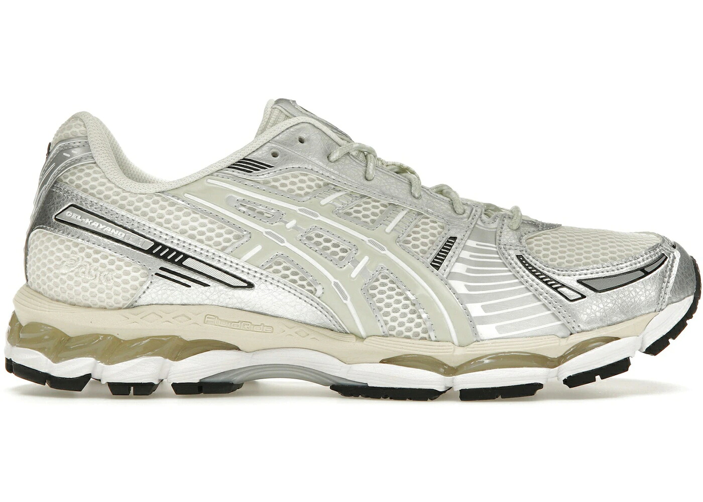 アシックス クリーム ピュア アクア 12.1 スニーカー メンズ ASICS GEL-KAYANO RONNIE FIEG CREAM / CREAM PURE AQUA