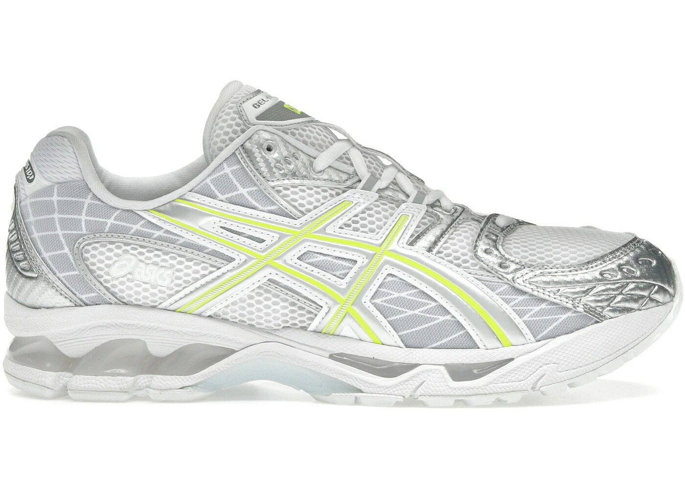 アシックス 白いこと 白いこと 純然たる しろがね色 しろがね色 10.1 スニーカー メンズ ASICS GEL-NIMBUS KITH WHITE PURE SILVER / WHITE PURE SILVER