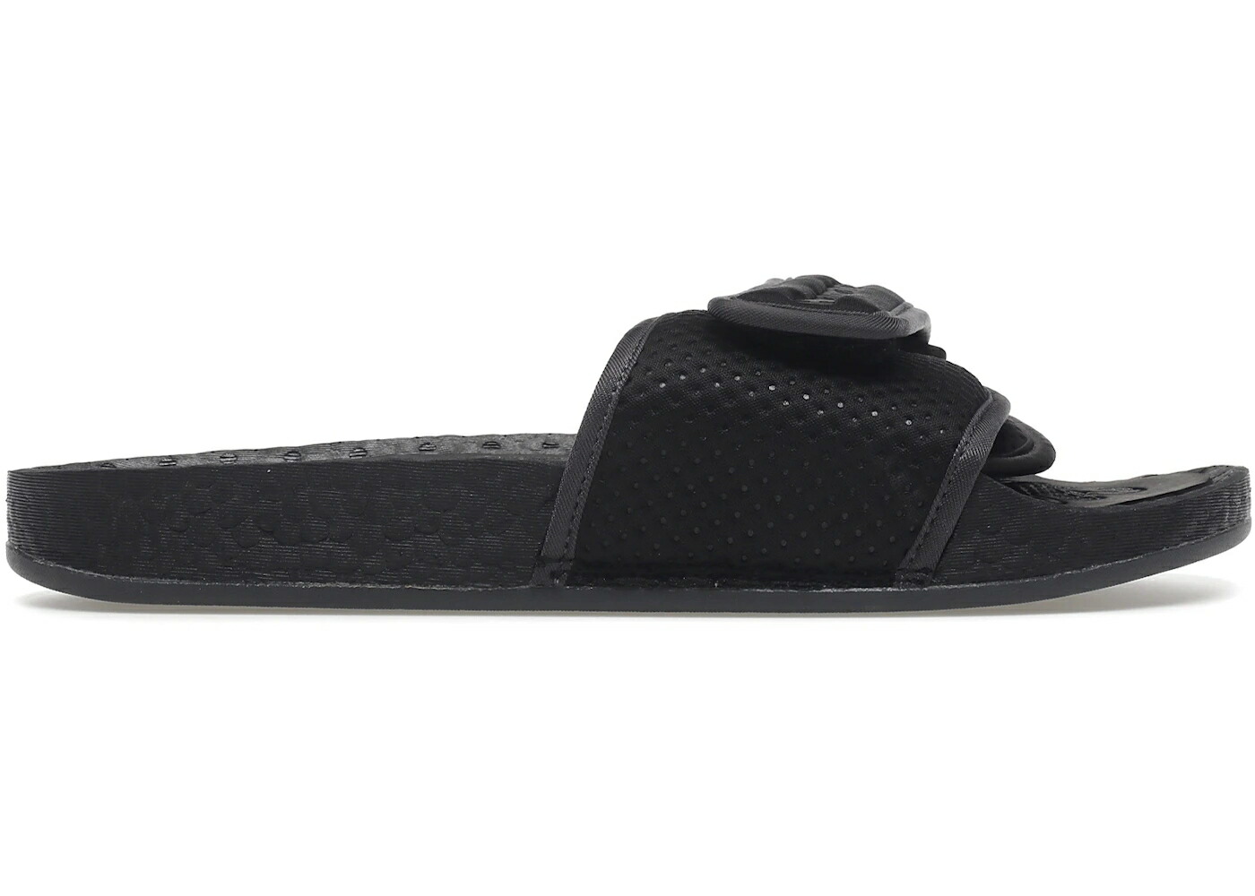 アディダス コア 黒色 ブラック スニーカー メンズ ADIDAS CHANCLETAS HU PHARRELL CORE BLACK / CORE BLACK UTILITY BLACK CORE