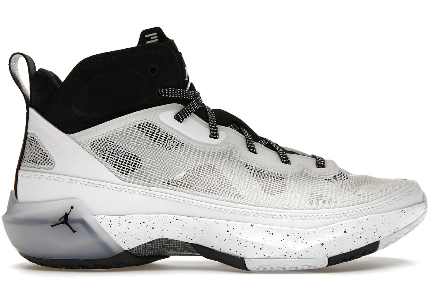 ナイキ ジョーダン 白色 ホワイト 黒色 ブラック スニーカー メンズ JORDAN 37 OREO / WHITE BLACK CITRUS