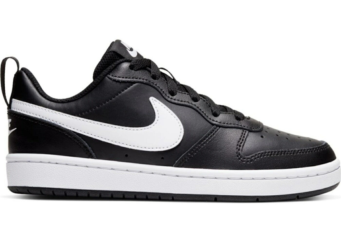 ナイキ 厚地の外套 黒いこと 黒いこと 白いこと 白いこと コートバーロウ 御坊っちゃん キッズ NIKE COURT BOROUGH 2 BLACK WHITE (GS) / BLACK WHITE BLACK もの言う花 マタニティ スニーカー