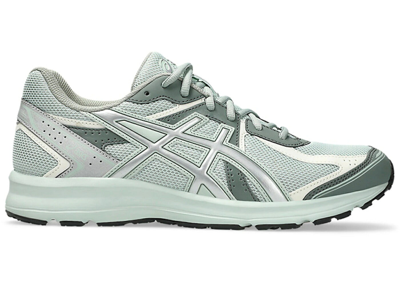 アシックス 純然たる しろがね色 しろがね色 スニーカー メンズ ASICS JOG 100S LICHEN ROCK PURE SILVER / LICHEN ROCK PURE SILVER
