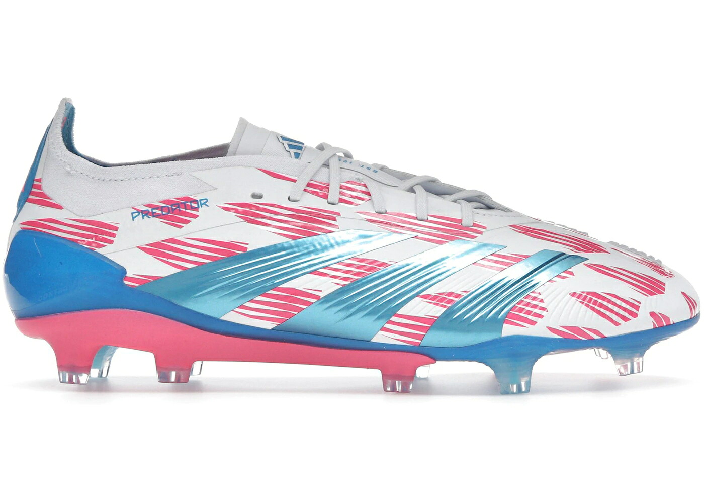 アディダス プレデター エリート 白いこと 白いこと 青味 青味 スニーカー メンズ ADIDAS PREDATOR ELITE FG PLAYERS PACK / CLOUD WHITE SOLAR BLUE SOLAR