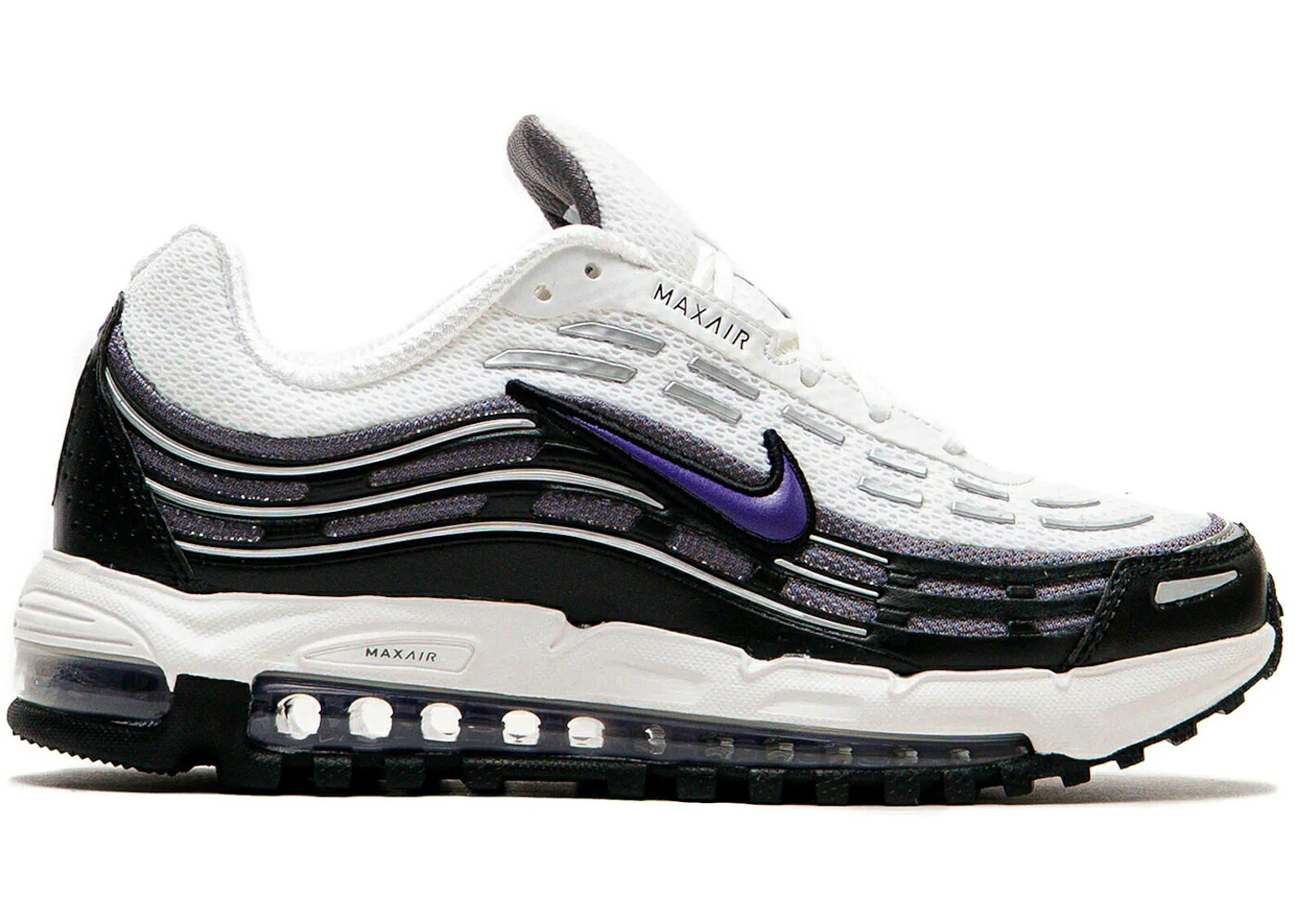 ナイキ マックス ワイルド 白色 ホワイト 黒色 ブラック エアマックス 2.5 スニーカー メンズ NIKE AIR MAX TL WILD GRAPE / WHITE BLACK WHITE WILD GRAPE