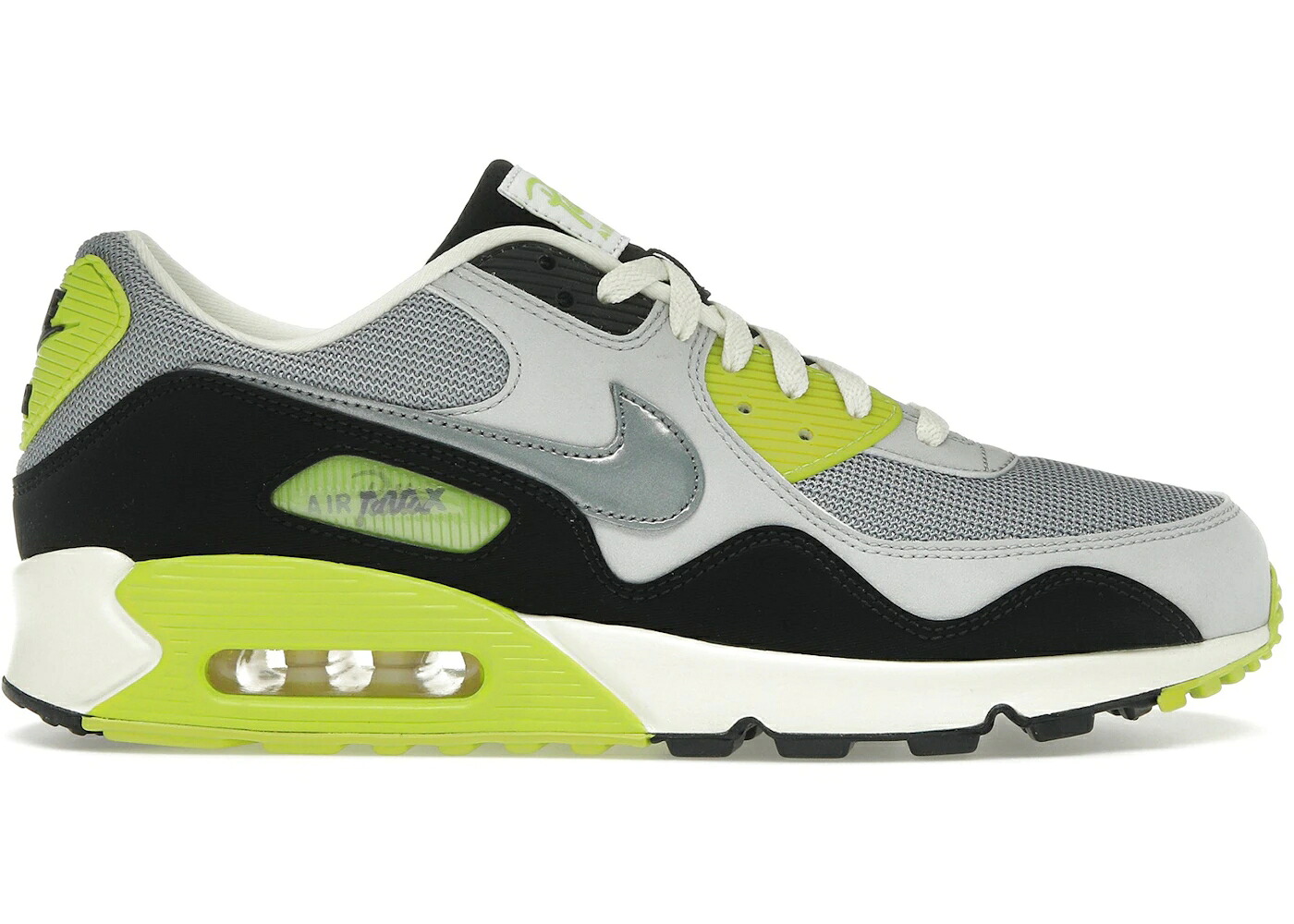 ナイキ マックス 薄墨色 薄墨色 大気圏マックス スニーカー メンズ NIKE AIR MAX 90 SP PATTA WAVES CYBER / PARTICLE GREY NEUTRAL GREY CYBER