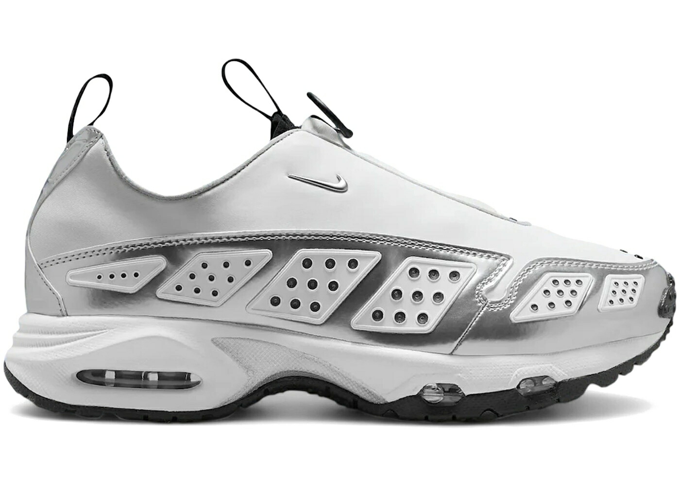 ナイキ マックス 白色 ホワイト 銀色 シルバー 黒色 ブラック エアマックス WOMEN'S スニーカー レディース NIKE AIR MAX SUNDER SE WHITE METALLIC SILVER (WOMEN'S) / WHITE METALLIC SILVER BLACK