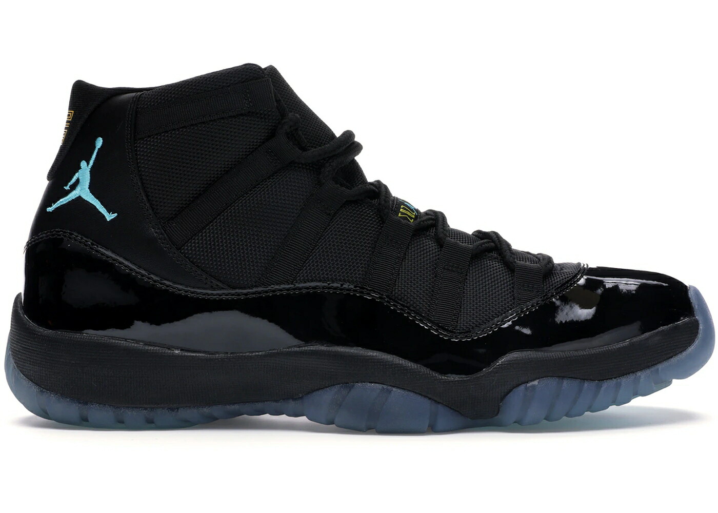 ナイキ ジョーダン 青味 青み 黒いこと 黒いこと スニーカー メンズ JORDAN 11 RETRO GAMMA BLUE (2013) / BLACK GAMMA BLUE VARSITY MAIZE