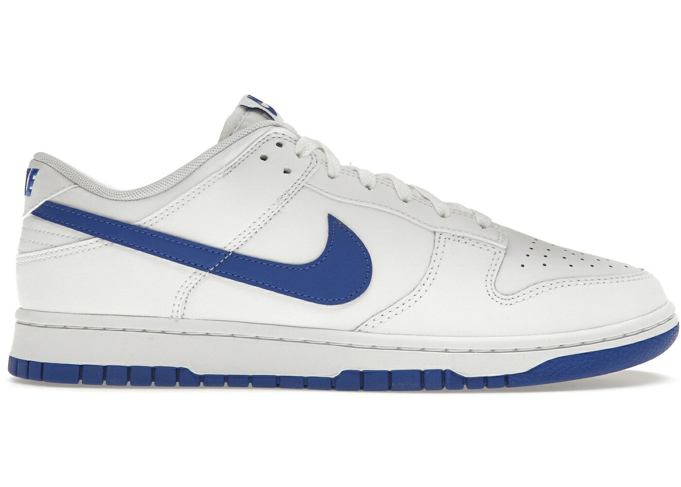 ナイキ ダンク 白色 ホワイト ダンクロー スニーカー メンズ NIKE DUNK LOW WHITE HYPER ROYAL / SUMMIT WHITE HYPER ROYAL