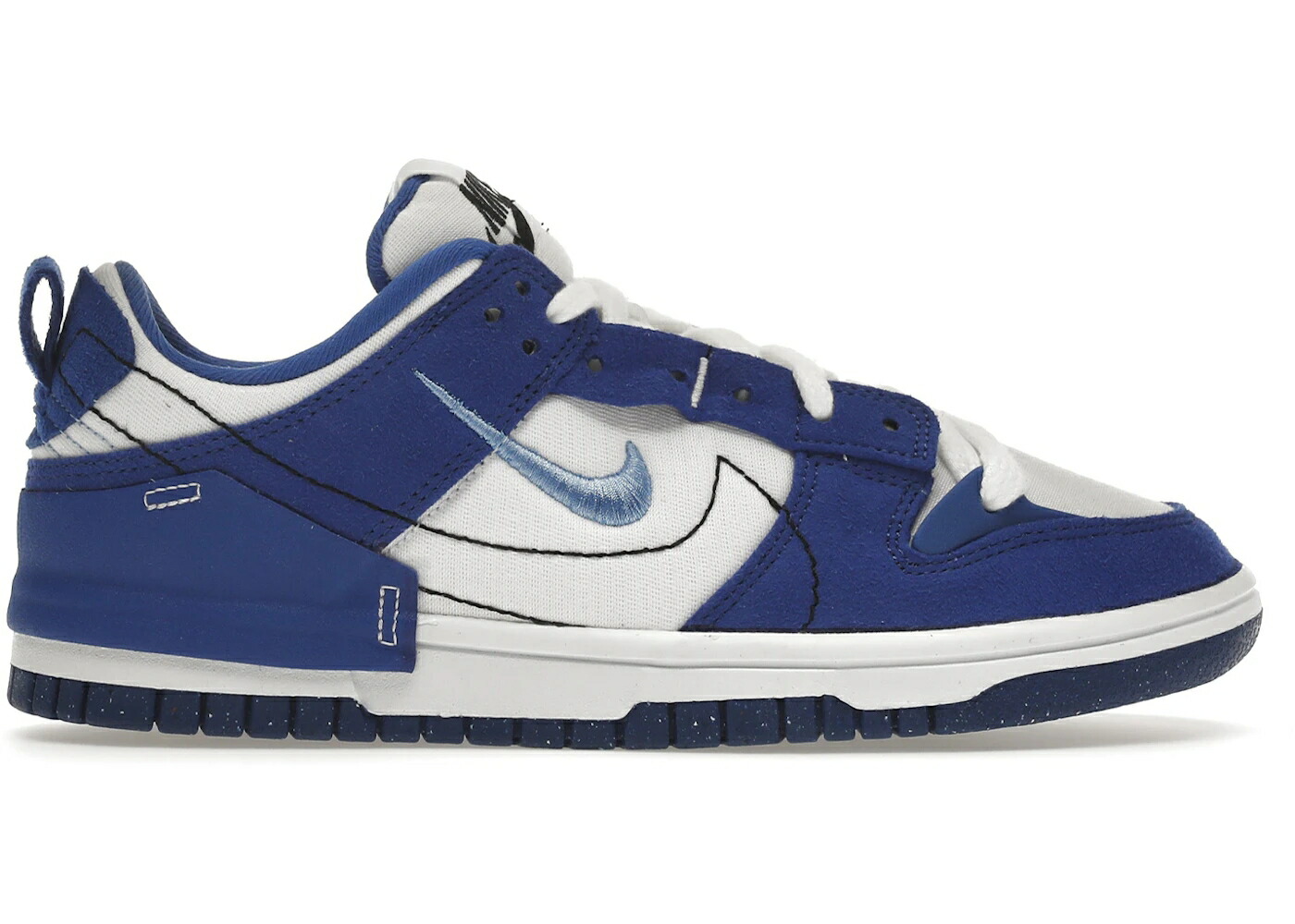 ナイキ ダンク 白いこと 白いこと 青味 青み ダンクロー WOMEN\u0027S スニーカー レディース NIKE DUNK LOW DISRUPT 2 WHITE UNIVERSITY BLUE (WOMEN\u0027S) / WHITE UNIVERSITY BLUE HYPER