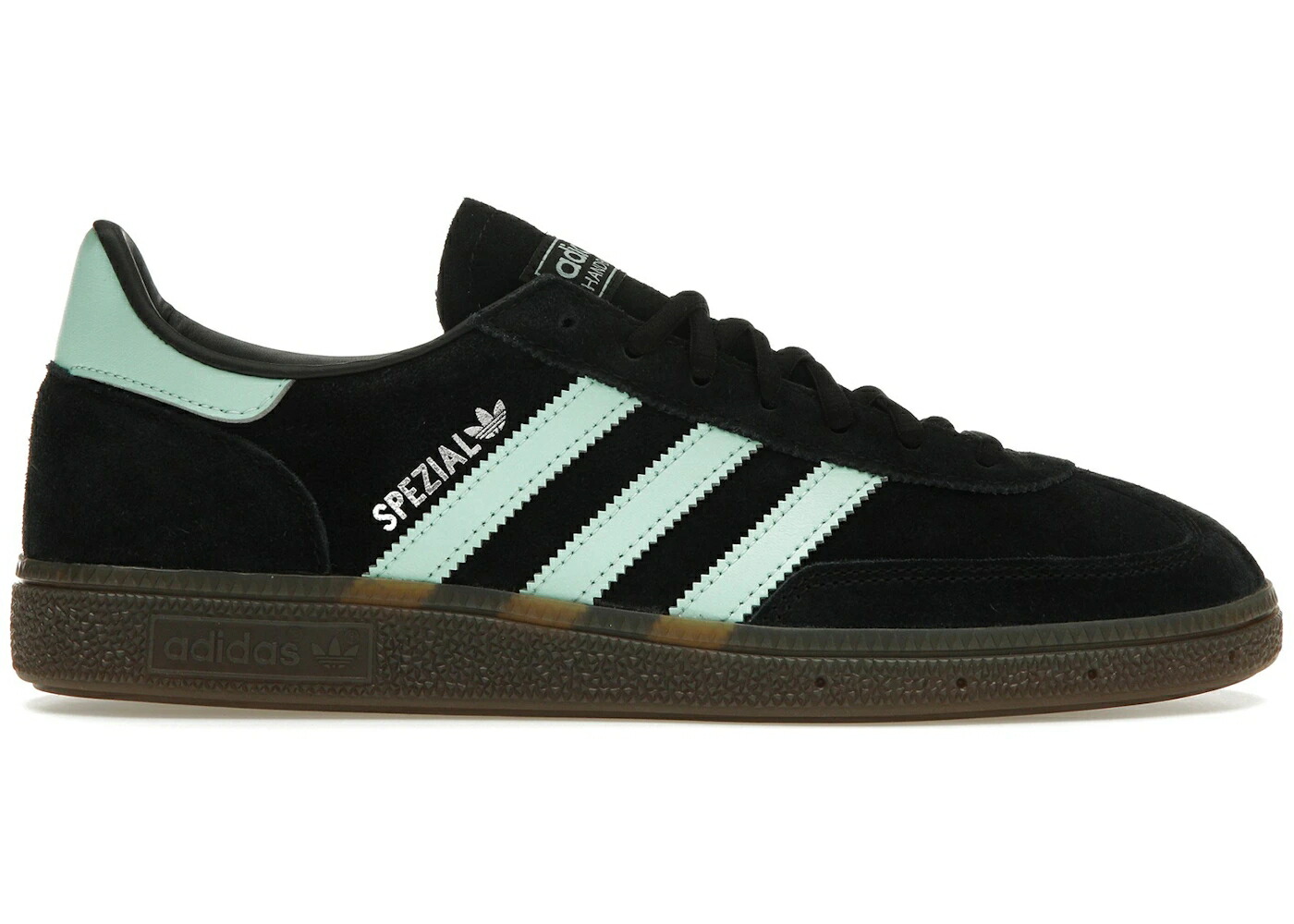 アディダス ハンドボール スペシアル コア 黒色 ブラック スニーカー メンズ ADIDAS HANDBALL SPEZIAL CLEAR MINT / CORE BLACK CLEAR MINT GUM