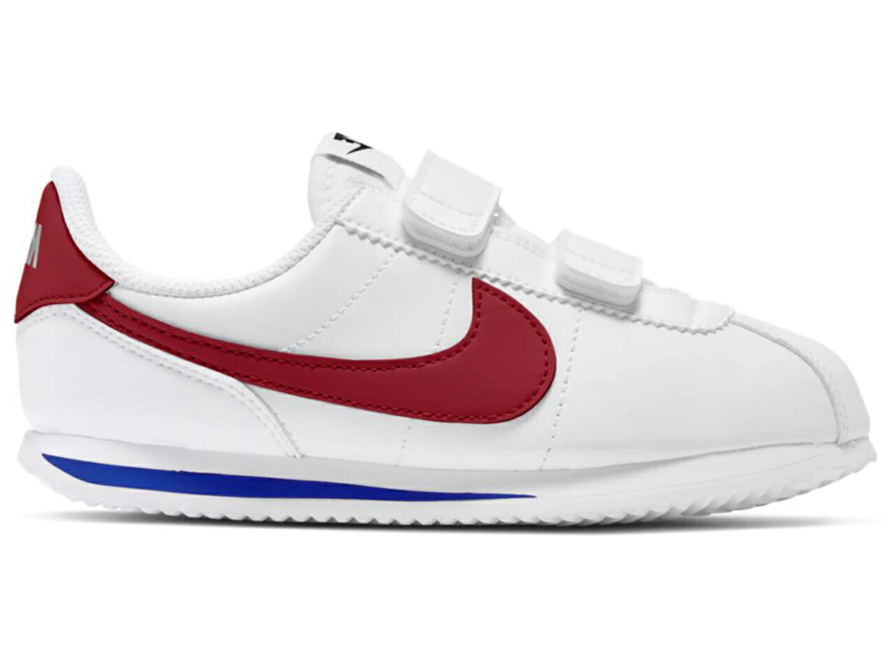 ナイキ NIKE コルテッツ 白色 ホワイト 赤 レッド キッズ 格安新品