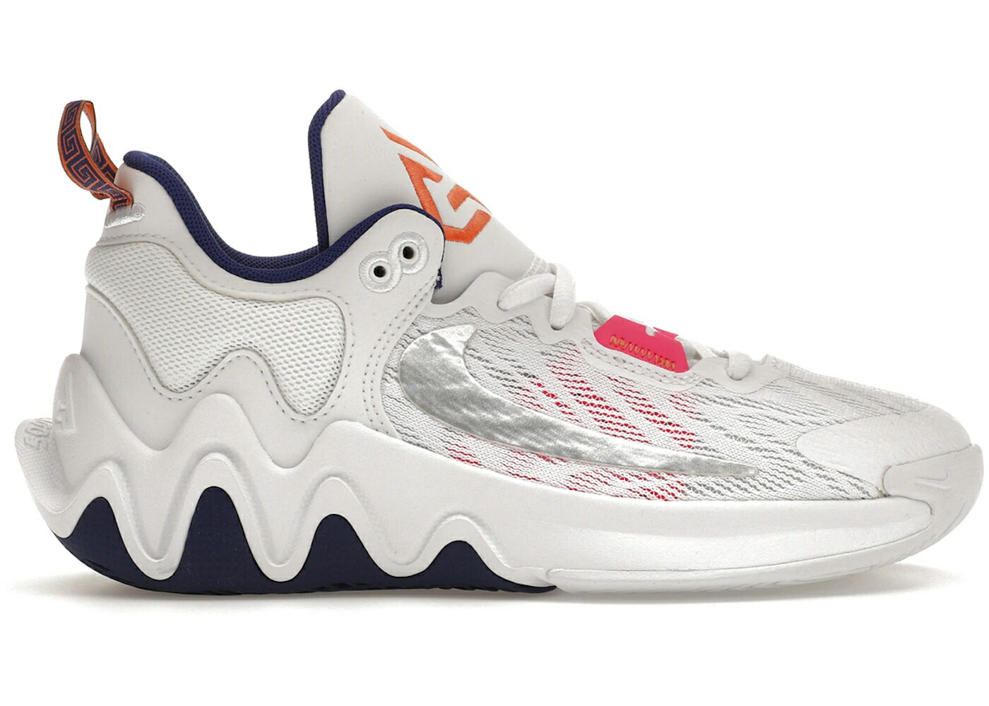 ナイキ 白いこと 白いこと ディープ 青碧 青色 サクラ色 御坊っちゃん キッズ NIKE GIANNIS IMMORTALITY 2 RAINBOWS (GS) / WHITE DEEP ROYAL BLUE HYPER PINK もの言う花 マタニティ スニーカー スニーカー-靴-キッズ・ベビー・マタニティ