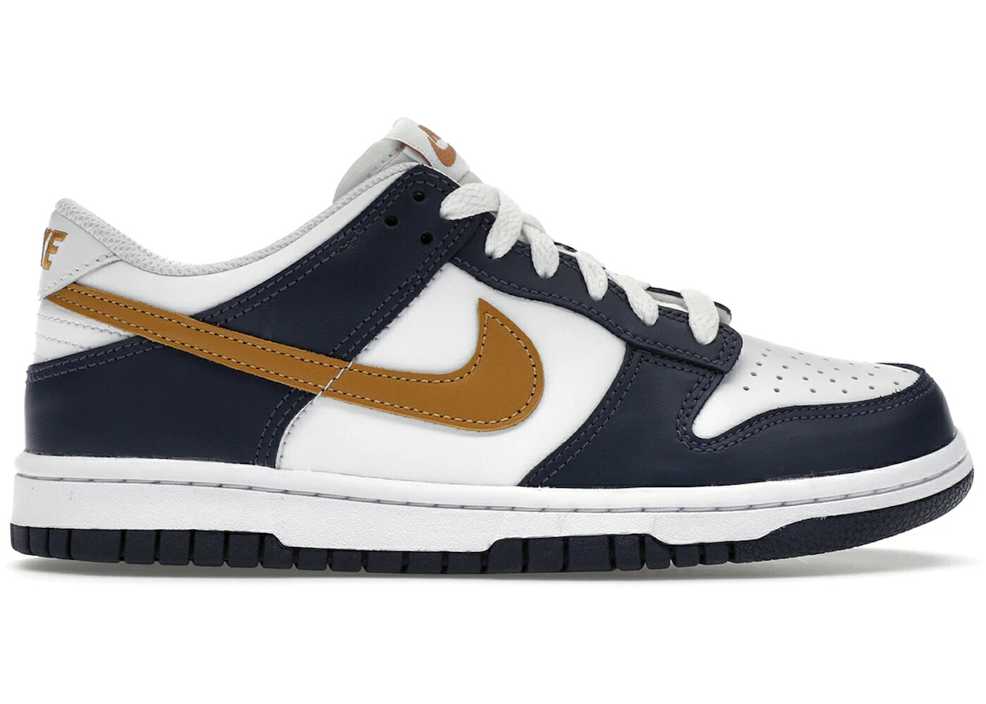 ナイキ ダンク 紺色 米国海軍 ウィート 白いこと 白いこと ダンクロー 御坊っちゃん キッズ NIKE DUNK LOW MIDNIGHT NAVY WHEAT (GS) / WHITE MIDNIGHT NAVY WHEAT もの言う花 マタニティ スニーカー