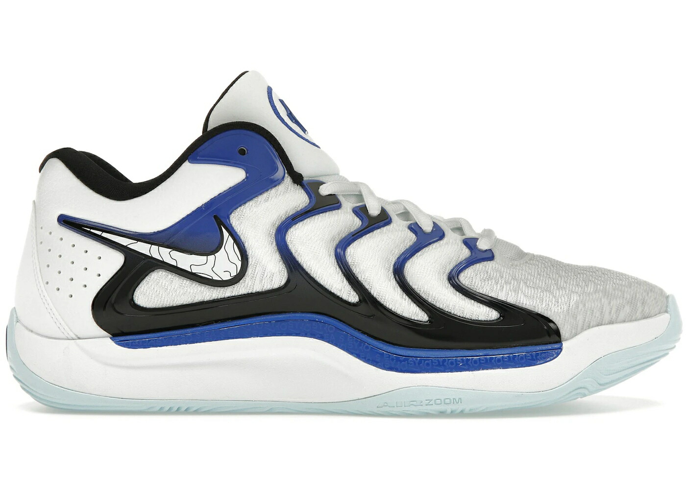 ナイキ ペニー 白色 ホワイト 黒色 ブラック ゲーム ゲームロイヤル 青 ブルー スニーカー メンズ NIKE KD 17 PENNY / WHITE BLACK GAME ROYAL