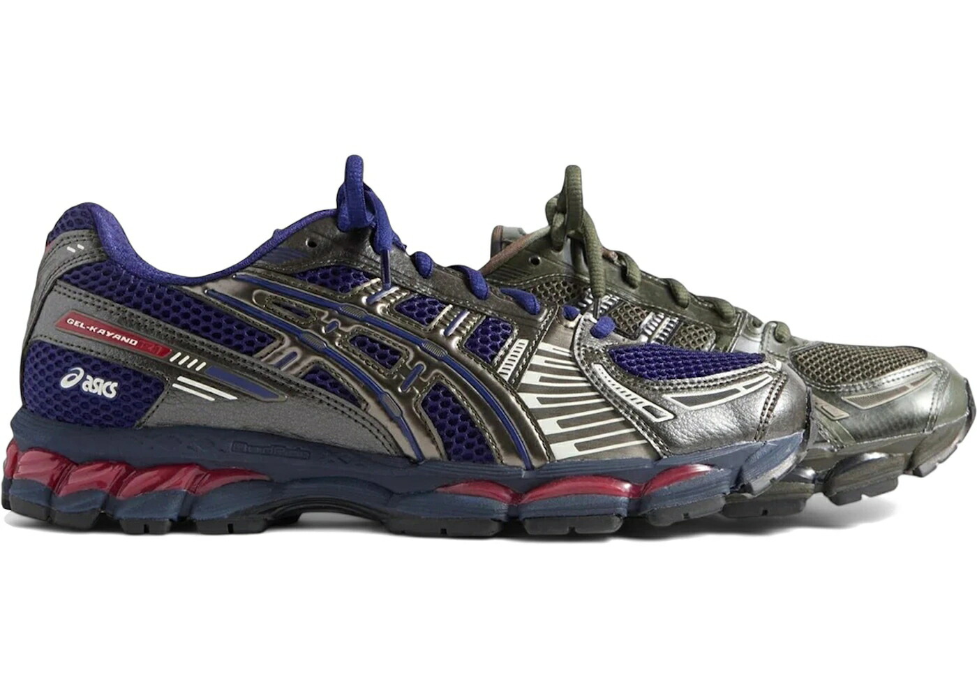 アシックス ボックス席 青味 青味 ディープ 12.1 VS. スニーカー メンズ ASICS GEL-KAYANO KITH MARVEL CAPCOM CAPTAIN AMERICA GUILE SEALED BOX (COMIC INCLUDED) / DIVE BLUE GUNMETAL DEEP DEPTHS