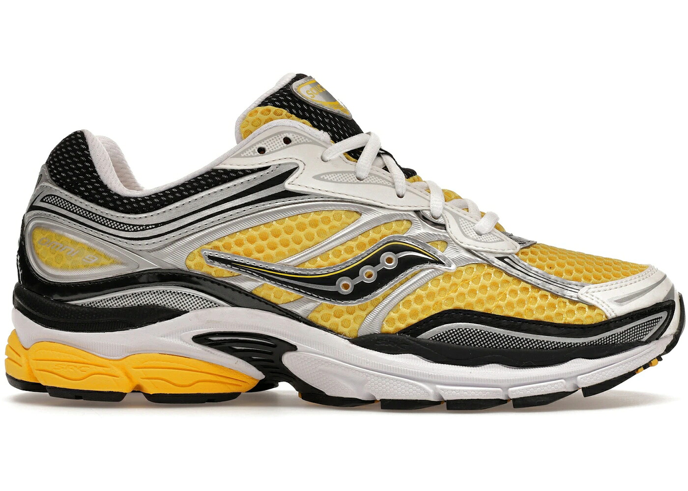 サッカニー しろがね色 しろがね色 スニーカー メンズ SAUCONY PROGRID OMNI 9 LEMON SILVER / LEMON SILVER