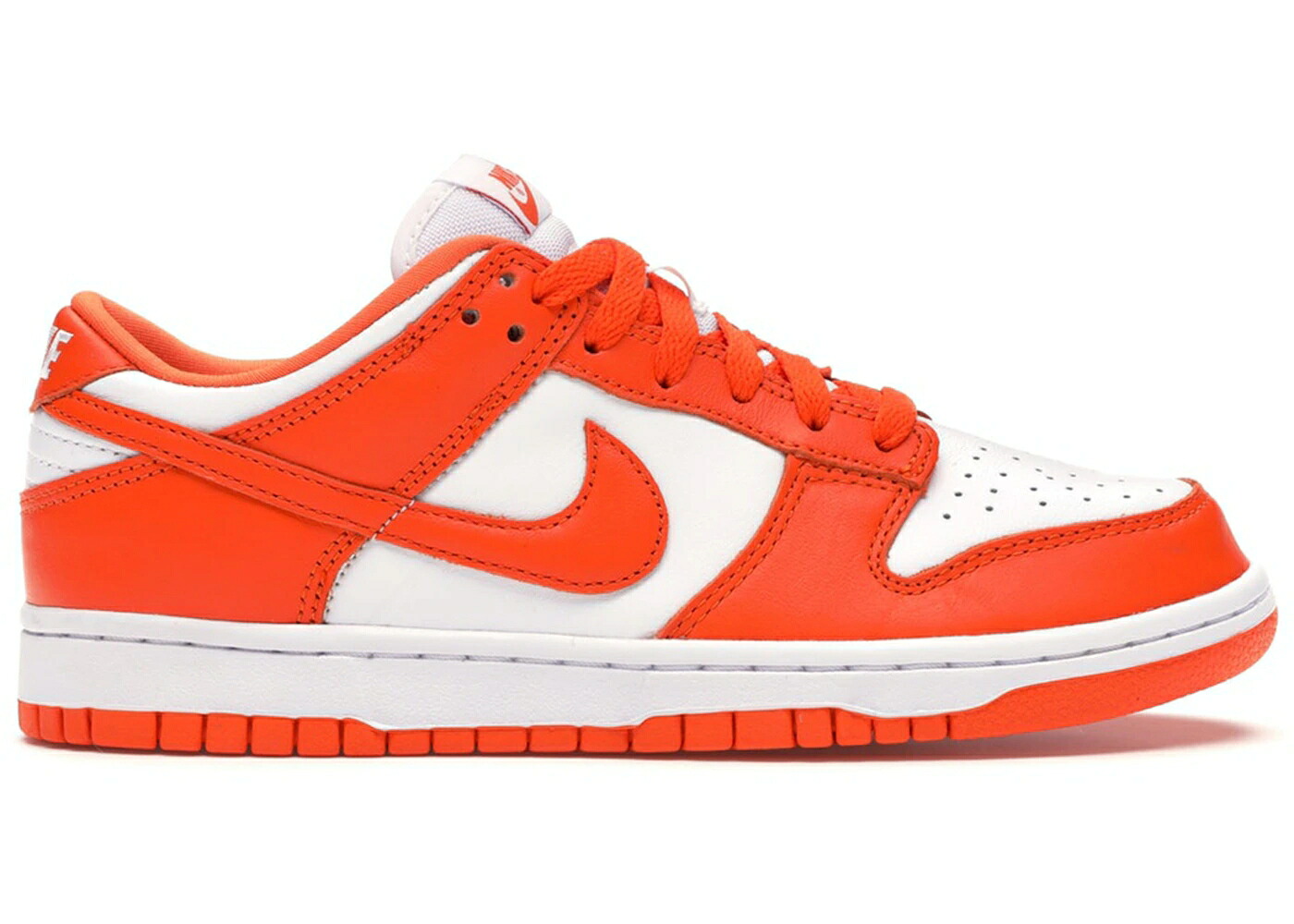 ナイキ ダンク シラキュース 白色 ホワイト 橙 オレンジ ダンクロー スニーカー メンズ NIKE DUNK LOW SP SYRACUSE / WHITE ORANGE|スニケス
