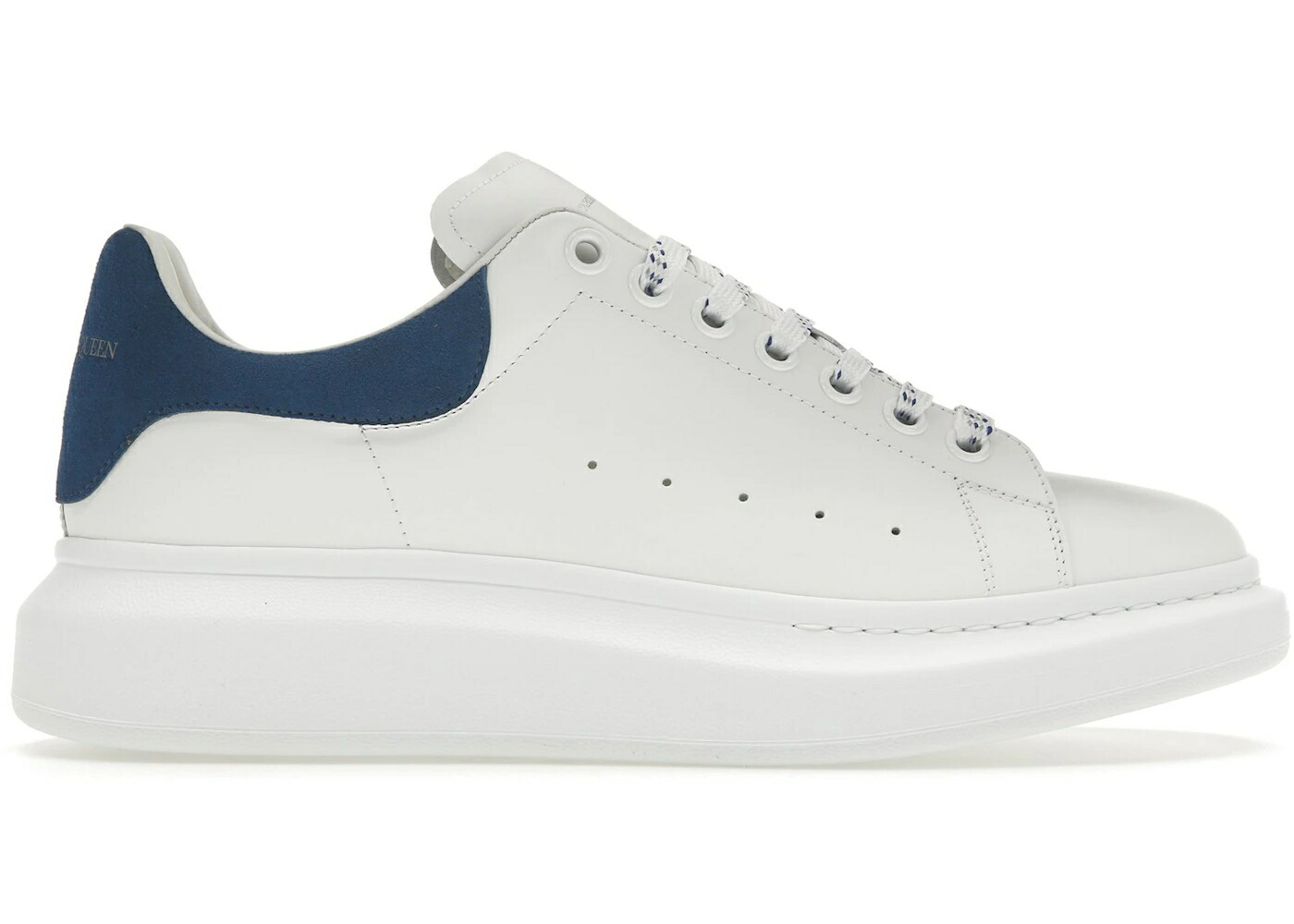 アレキサンダーマックイーン 青味 青み 白いこと 白いこと スニーカー メンズ ALEXANDER MCQUEEN ALEXANDER MCQUEEN OVERSIZED PARIS BLUE / WHITE