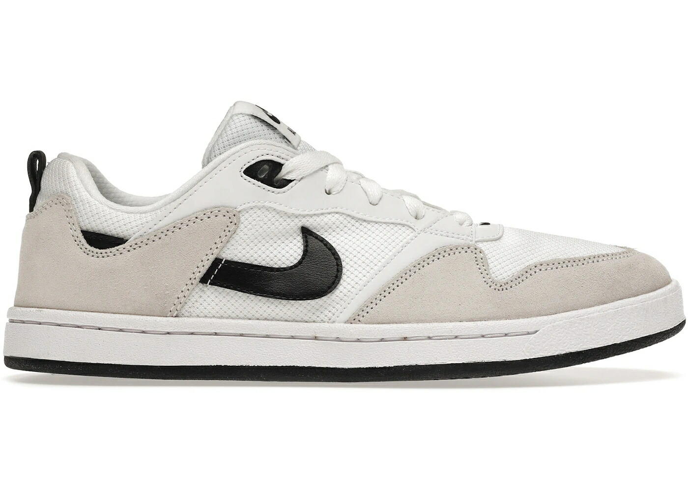 ナイキ エスビー 白いこと 白いこと 黒いこと 黒いこと スニーカー メンズ NIKE SB ALLEYOOP WHITE / WHITE WHITE BLACK