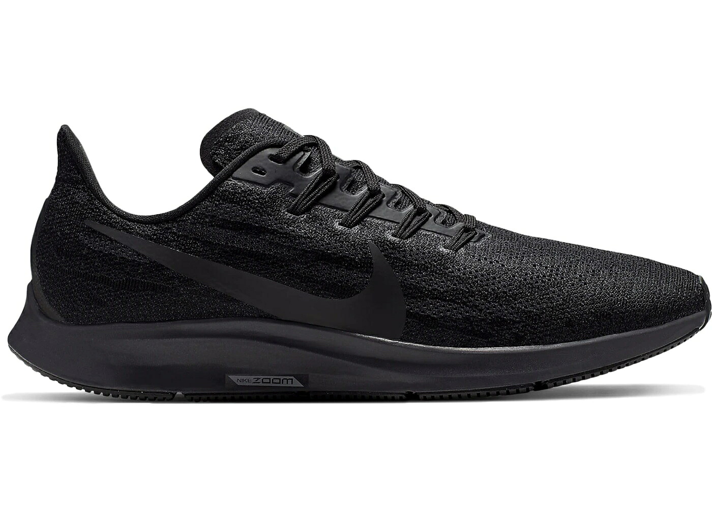 ナイキ ズーム ペガサス 灰色 グレー 黒色 ブラック サンダー ズームペガサス スニーカー メンズ NIKE AIR ZOOM PEGASUS 36 BLACK/OIL GREY / BLACK OIL GREY THUNDER GREY|スニケス