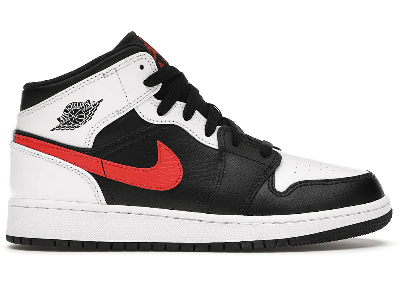 ナイキ ジョーダン ミッド 白いこと 白いこと 黒いこと 黒いこと 赤 赤いこと お坊っちゃん キッズ JORDAN 1 MID WHITE BLACK CHILE RED (GS) / BLACK CHILE RED WHITE もの言う花 マタニティ スニーカー