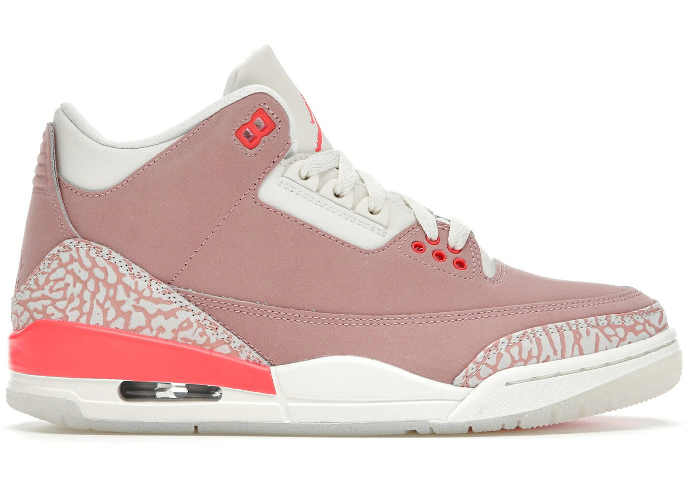 ナイキ ジョーダン サクラ色 白いこと 白いこと クリムゾン WOMEN\u0027S スニーカー レディース JORDAN 3 RETRO RUST PINK (WOMEN\u0027S) / SAIL RUST PINK WHITE CRIMSON