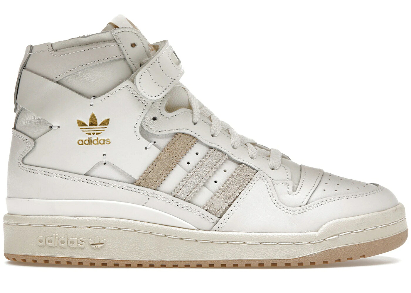 アディダス フォーラム 白色 ホワイト マジック ベージュ スニーカー メンズ ADIDAS FORUM 84 HI CLOUD WHITE MAGIC BEIGE / CLOUD WHITE MAGIC BEIGE ALUMINUM