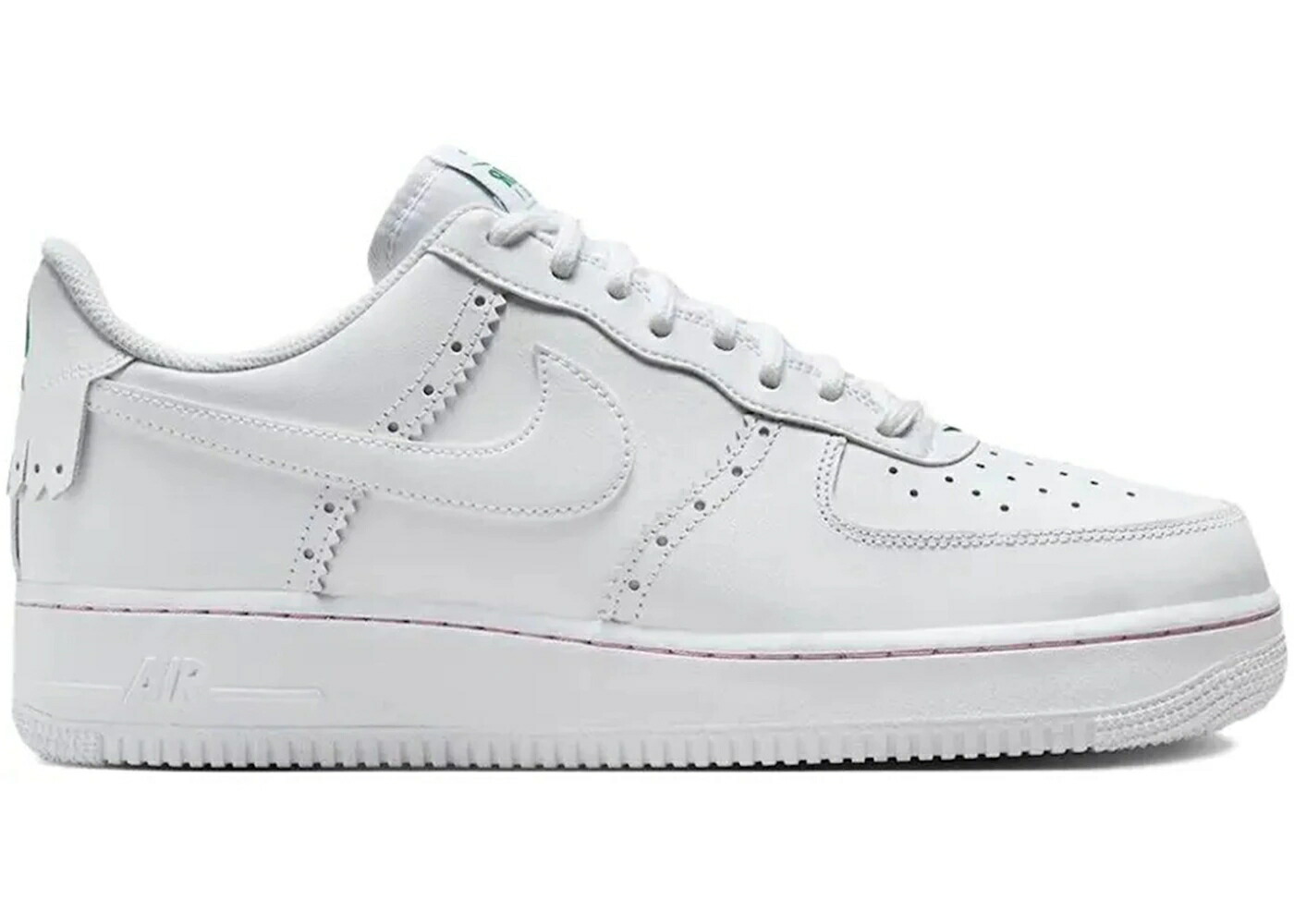 ナイキ コレクション 白色 ホワイト ピンク エアフォース '07 スニーカー メンズ NIKE AIR FORCE 1 LOW LV8 THE MASTERS BACK 9 COLLECTION / WHITE WHITE MEDIUM SOFT PINK 44,720円