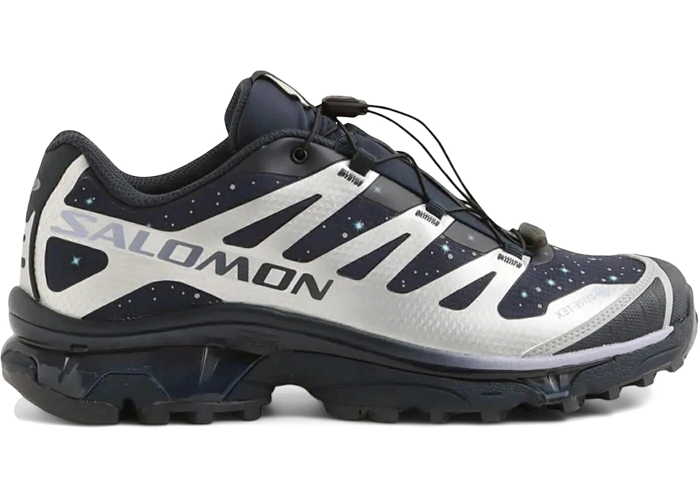 サロモン ゴアテックス スターズ 炭素 しろがね色 しろがね色 スニーカー メンズ SALOMON XT-4 OG GORE-TEX ATMOS STARS COLLIDE II / CARBON FOOTWEAR SILVER COSMIC