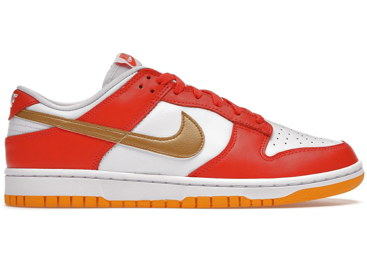 ナイキ ダンク ゴールド 橙 オレンジ色 白いこと 白いこと ダンクロー WOMEN\u0027S スニーカー レディース NIKE DUNK LOW UNIVERSITY GOLD (WOMEN\u0027S) / ORANGE WHITE UNIVERSITY GOLD