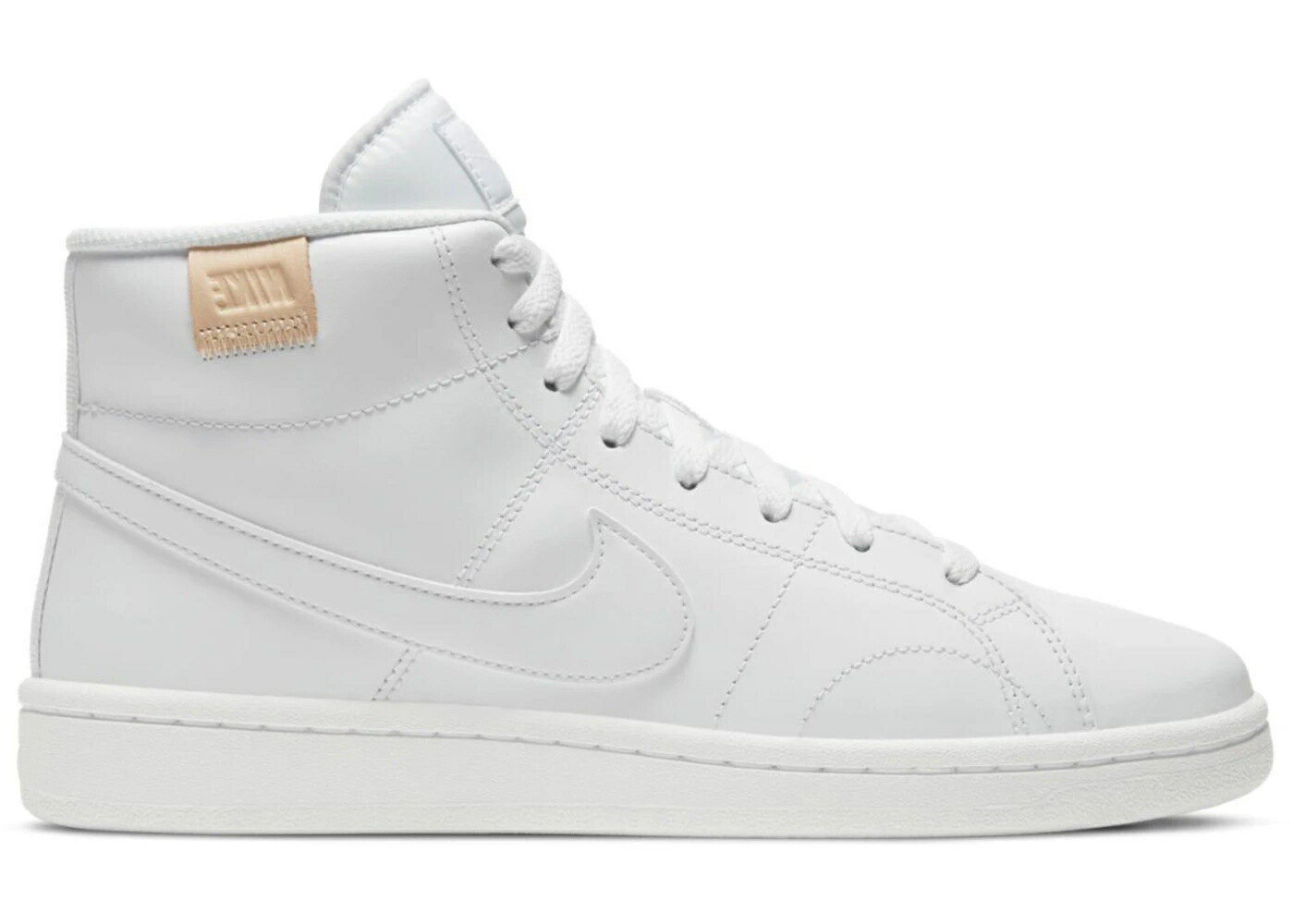 ナイキ 厚地の外套 ミッド 白いこと 白いこと WOMEN\u0027S スニーカー レディース NIKE COURT ROYALE 2 MID TRIPLE WHITE (WOMEN\u0027S) / WHITE WHITE WHITE